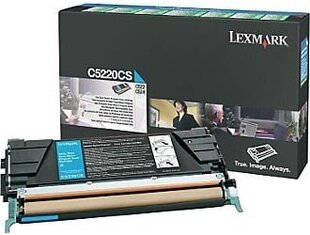 Laserkassett Lexmark (C5220CS) Return, sinine цена и информация | Картриджи и тонеры | kaup24.ee