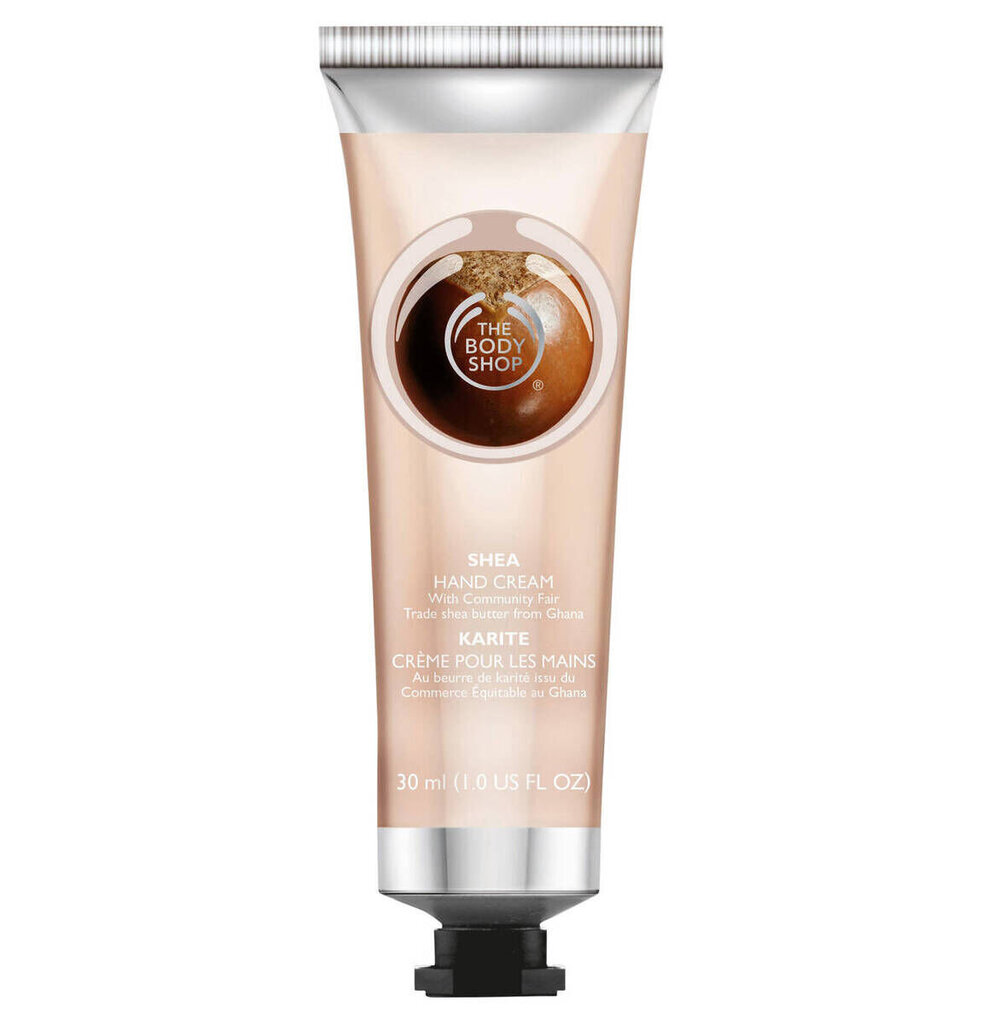 Kätekreem The Body Shop Hand Cream Shea, 30 ml цена и информация | Kehakreemid, losjoonid | kaup24.ee