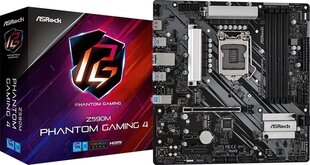 ASRock Z590M Phantom Gaming 4 hind ja info | Emaplaadid | kaup24.ee