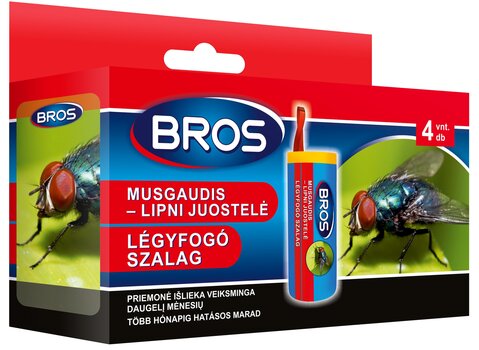 Liimpüünis lendavatele putukatele Bros, 4 tk hind ja info | Putukad | kaup24.ee