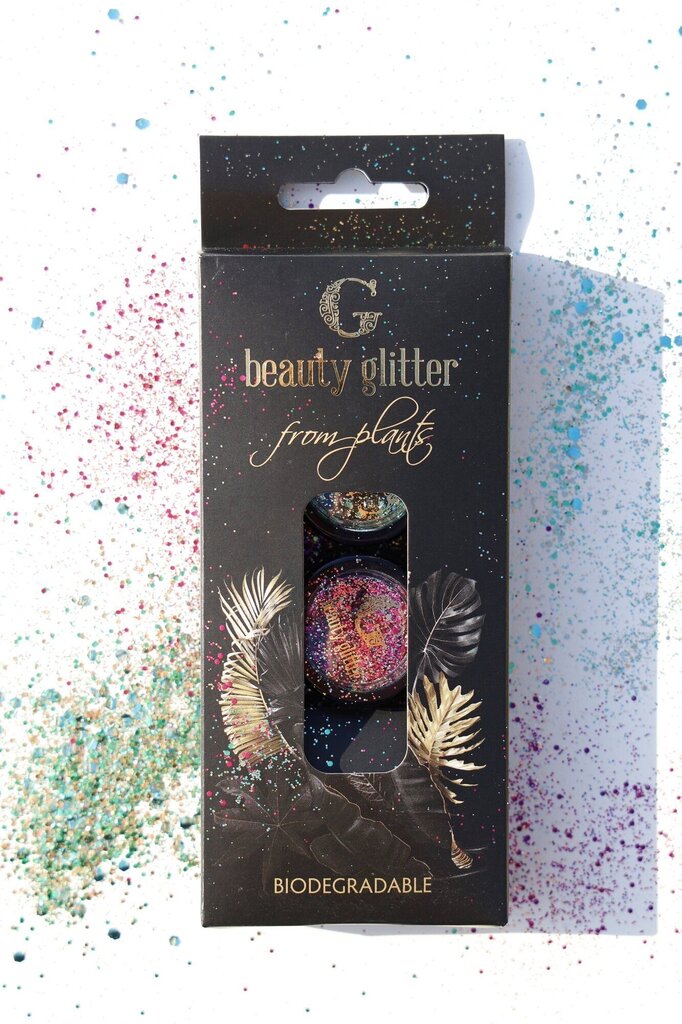 Litrid näole G Beauty Glitter Lab Jadestone & Amethyst, 2 tk hind ja info | Ripsmetušid, lauvärvid, silmapliiatsid, seerumid | kaup24.ee