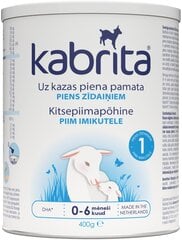 Kabrita 1 Infant formula EU EST 400г цена и информация | Начальные детские смеси и смеси специального назначения | kaup24.ee