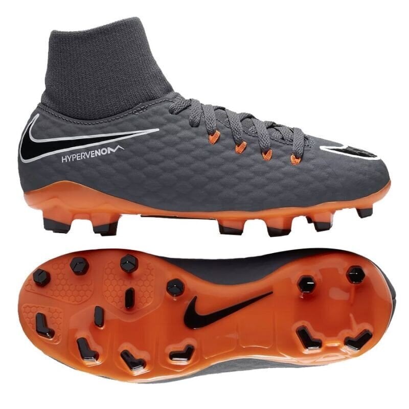 Jalgpalli tossud Nike Hypervenom Phantom 3 Academy DF FG Jr AH7287-081 (44346) цена и информация | Jalgpallijalatsid | kaup24.ee