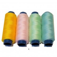 Швейные нитки №120 RainBow® ADA A402 4 шт. по 200 м  цена и информация | Принадлежности для шитья | kaup24.ee
