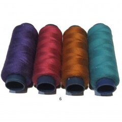 Швейные нитки №120 RainBow® ADA A402 4 шт. по 200 м  цена и информация | Принадлежности для шитья | kaup24.ee