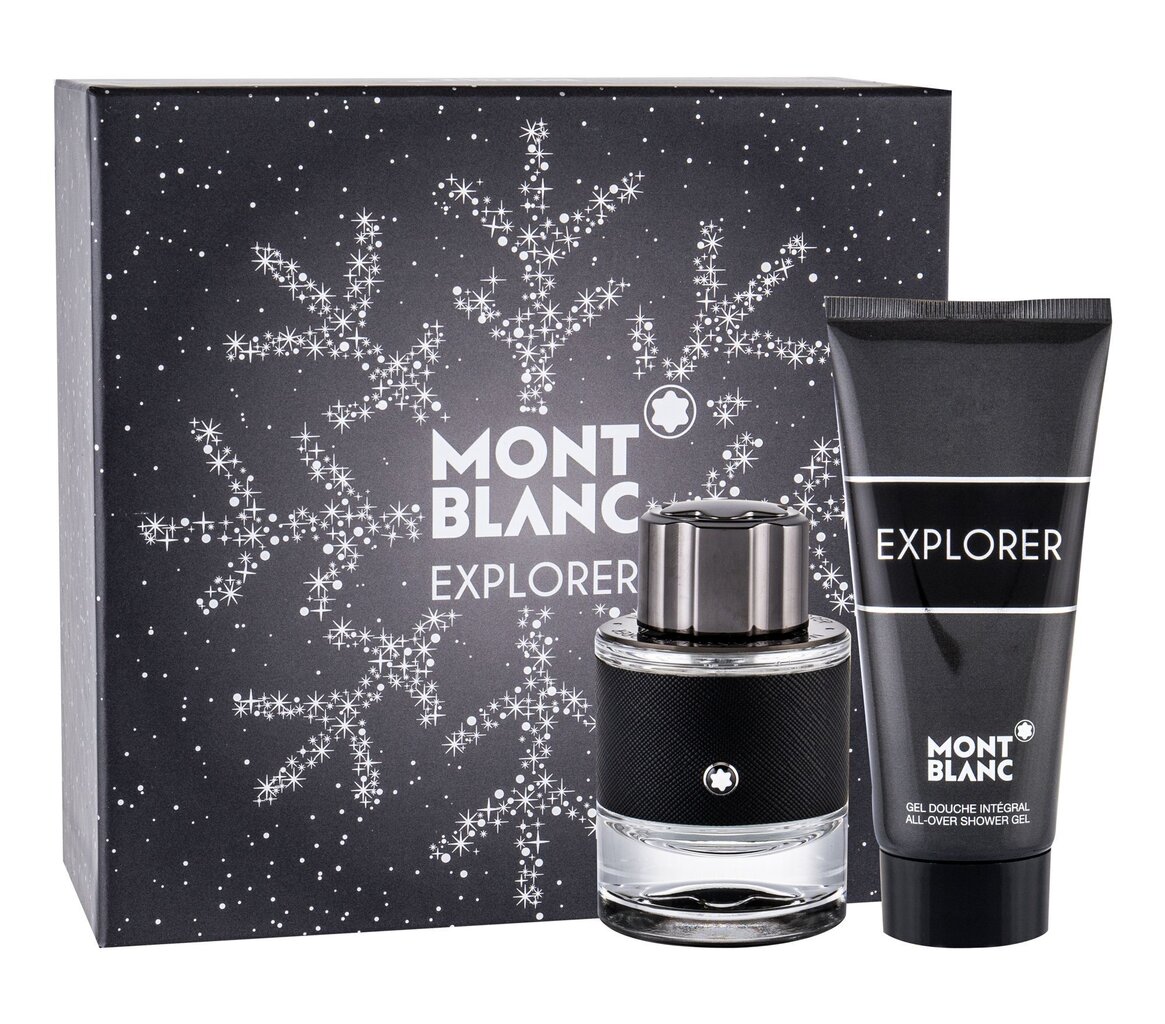 Komplekt Montblanc Explorer: EDP meestele 60 ml + dušigeel 100 ml цена и информация | Meeste parfüümid | kaup24.ee