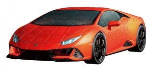 3D pusle Ravensburger Lamborghini Huracan Evo, 11238, 108 osa, hind ja info | Pusled | kaup24.ee