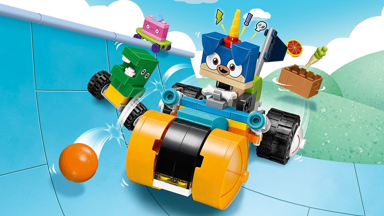 41452 LEGO® Unikitty Prince Puppycorn Trike цена и информация | Klotsid ja konstruktorid | kaup24.ee