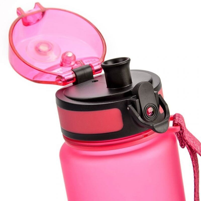 Pudel Meteor 650 ml pink 74581, 61372 hind ja info | Joogipudelid | kaup24.ee