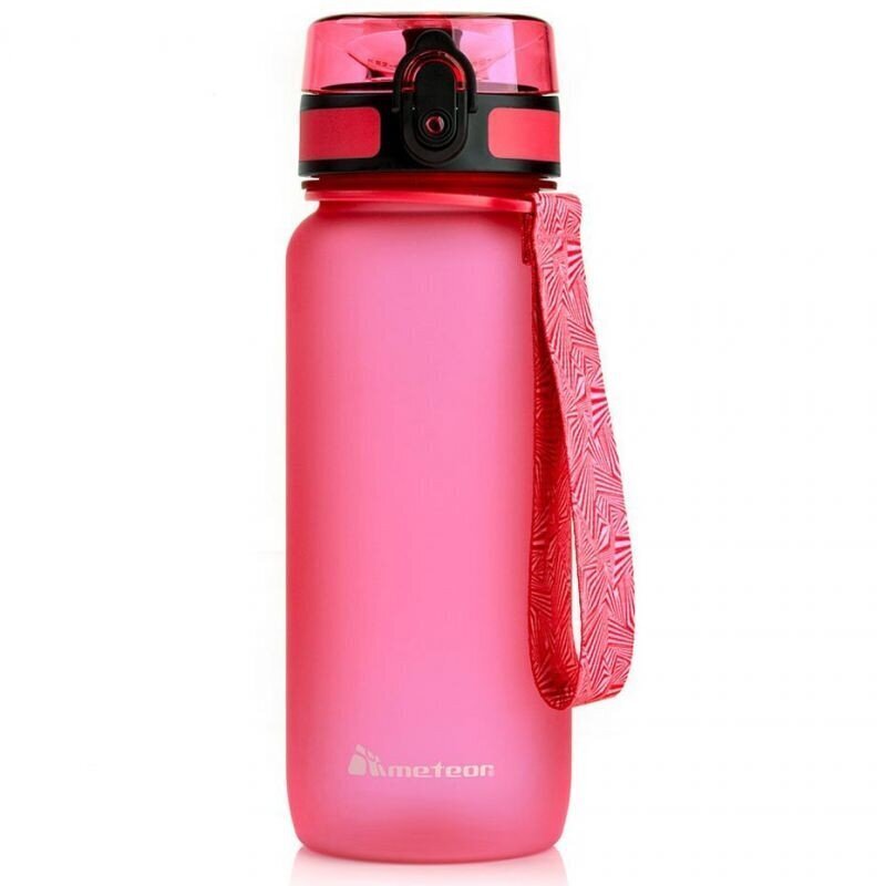 Pudel Meteor 650 ml pink 74581, 61372 hind ja info | Joogipudelid | kaup24.ee