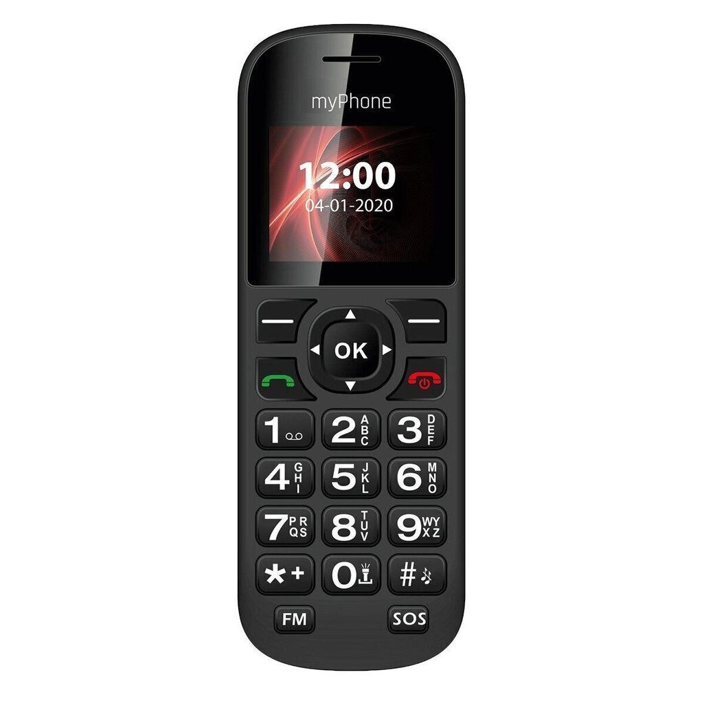 MyPhone SOHO Line H22, Dual SIM, Black цена и информация | Telefonid | kaup24.ee