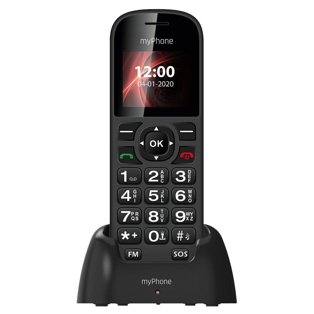 MyPhone SOHO Line H22, Dual SIM, Black hind ja info | Telefonid | kaup24.ee