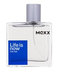 Mexx Life is Now EDT meestele 50 ml hind ja info | Mexx Kosmeetika, parfüümid | kaup24.ee