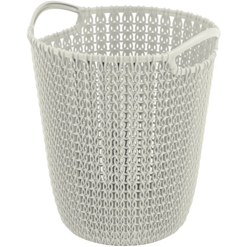 Prügikast Curver Knit, 7L, valge hind ja info | Prügikastid | kaup24.ee