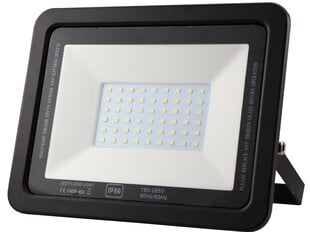 Tänava LED prožektor GR-ECO-FL-100W must цена и информация | Уличное освещение | kaup24.ee