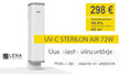 UV-C Sterilon Air 72W 240645 цена и информация | Õhupuhastajad | kaup24.ee