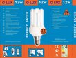 Energiasäästlik lambipirn 12W, G.LUX DSL 12W E14, pakis 10tk hind ja info | Lambipirnid, lambid | kaup24.ee