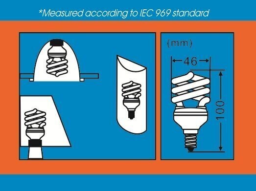 Energiasäästlik lambipirn 12W, G.LUX DTL 12W E14, pakis 10tk цена и информация | Lambipirnid, lambid | kaup24.ee