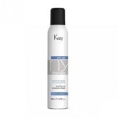 Увлажняющая пенка для волос Kezy Anti-Age Hyaluronic Acid Bodifying Mousse Moju 200 мл цена и информация | Средства для укладки волос | kaup24.ee