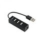 Jaotur Sbox H-204, 4 x USB цена и информация | USB jagajad, adapterid | kaup24.ee
