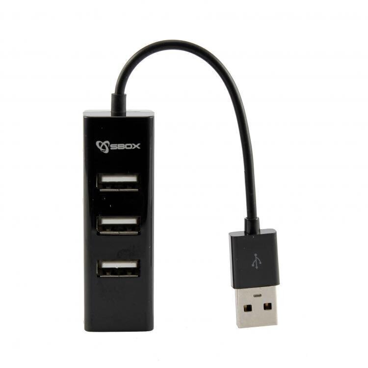 Jaotur Sbox H-204, 4 x USB цена и информация | USB jagajad, adapterid | kaup24.ee