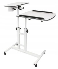 Письменный стол для ноутбука K672G2, белый цена и информация | Детские письменные столы | kaup24.ee