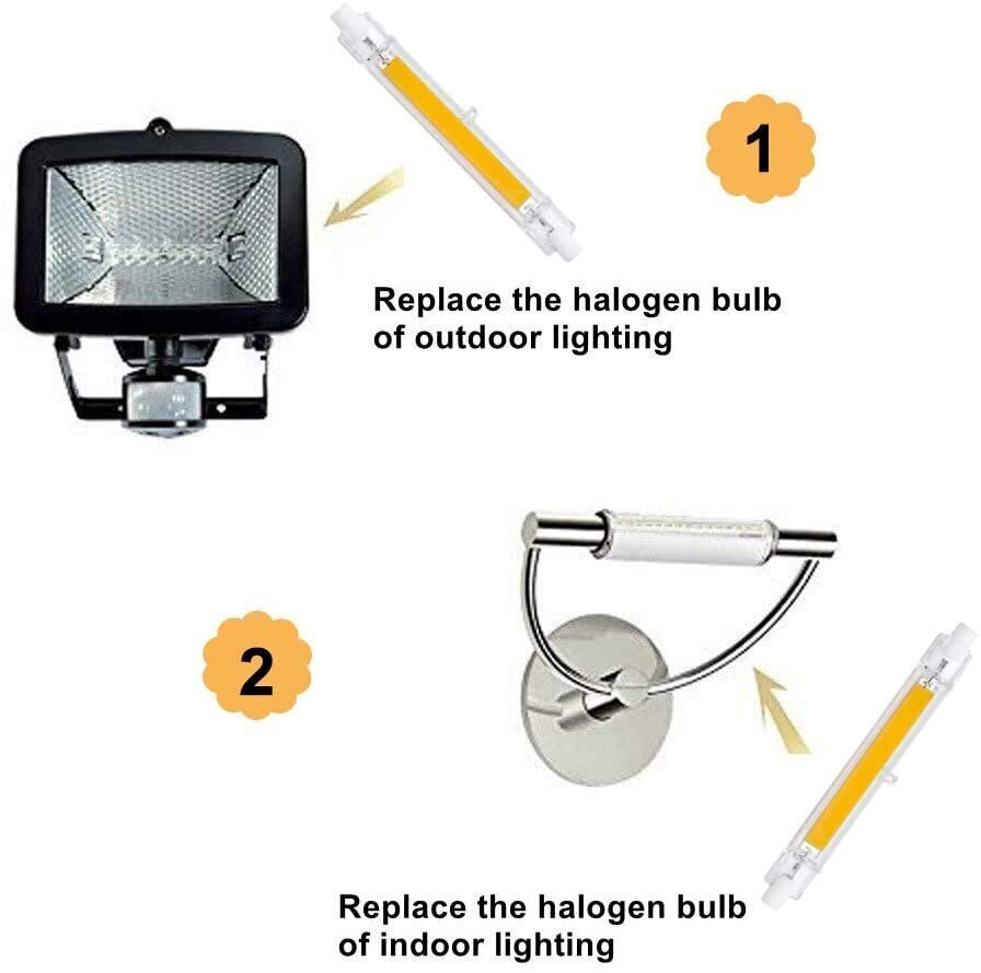 LED-pirnid J118 GR-LED- R7S COB 11W, pakendis 2 tk hind ja info | Lambipirnid, lambid | kaup24.ee