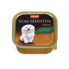 Koerakonserv VOM FEINSTEN FOREST hirvelihaga 150g цена и информация | Консервы для собак | kaup24.ee