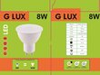 LED pirnid G.LUX GR-LED-GU10-PA9-8W 3000K - 10tk pakis цена и информация | Lambipirnid, lambid | kaup24.ee