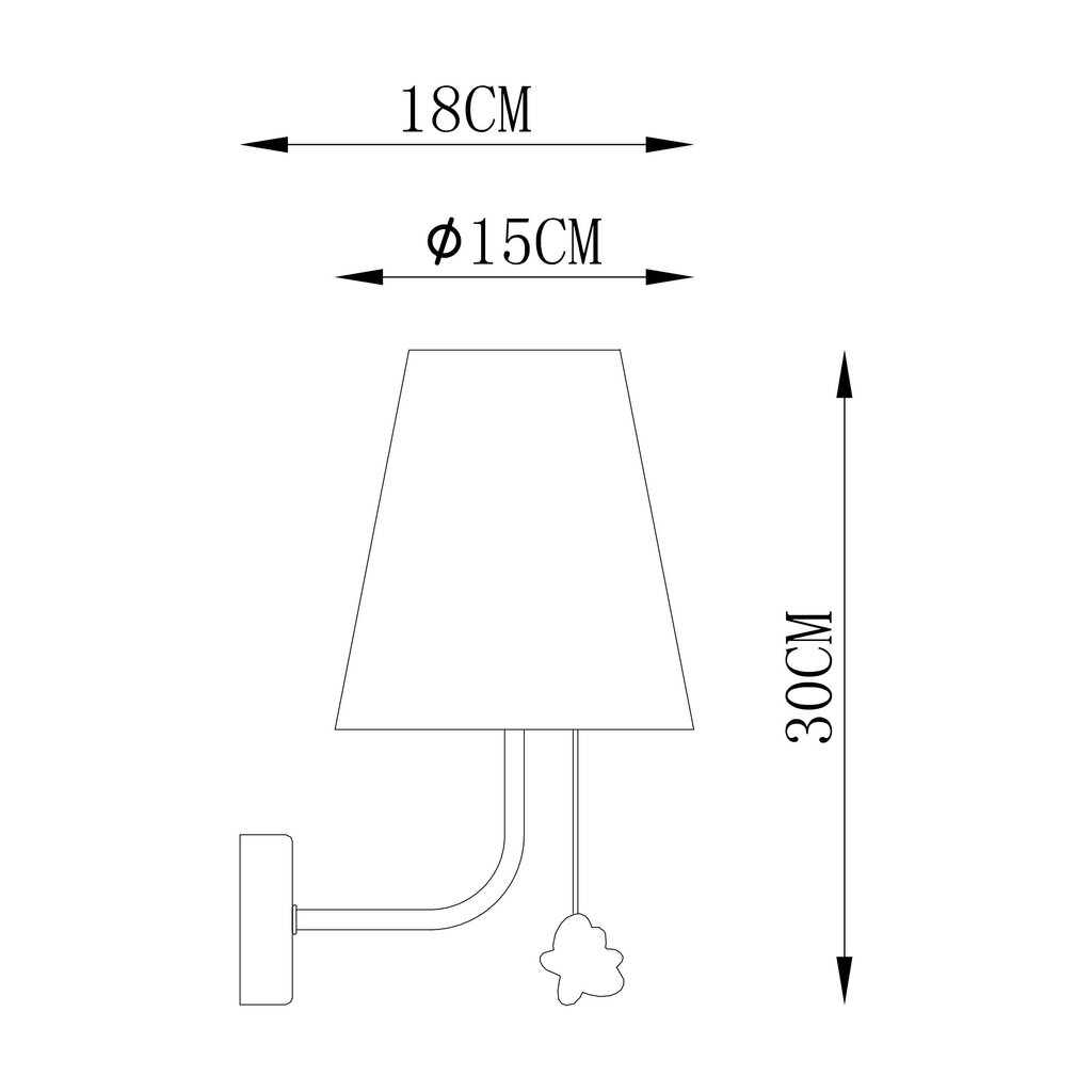 Lastetoa lamp G.Lux GM-191/1A Princess цена и информация | Lastetoa valgustid | kaup24.ee