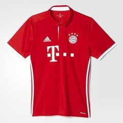 Футболка мужская Adidas FC Bayern Munchen Home, красная цена и информация | Мужская спортивная одежда | kaup24.ee