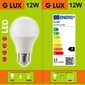 LED pirnid G.LUX GR-LED-A60-12W 4000K, 10tk. hind ja info | Lambipirnid, lambid | kaup24.ee