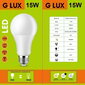 LED pirnid G.LUX GR-LED-A60-15W 4000K, 10tk. цена и информация | Lambipirnid, lambid | kaup24.ee