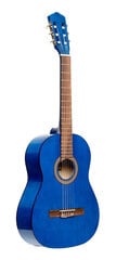 Klassikaline kitarr Stagg SCL50 3/4 (sinine) hind ja info | Kitarrid | kaup24.ee