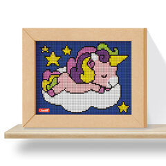 Головоломка Пиксель Арт Единорог в стиле Kawaii Quercetti Pixel Art 4, 0795 цена и информация | Пазлы | kaup24.ee