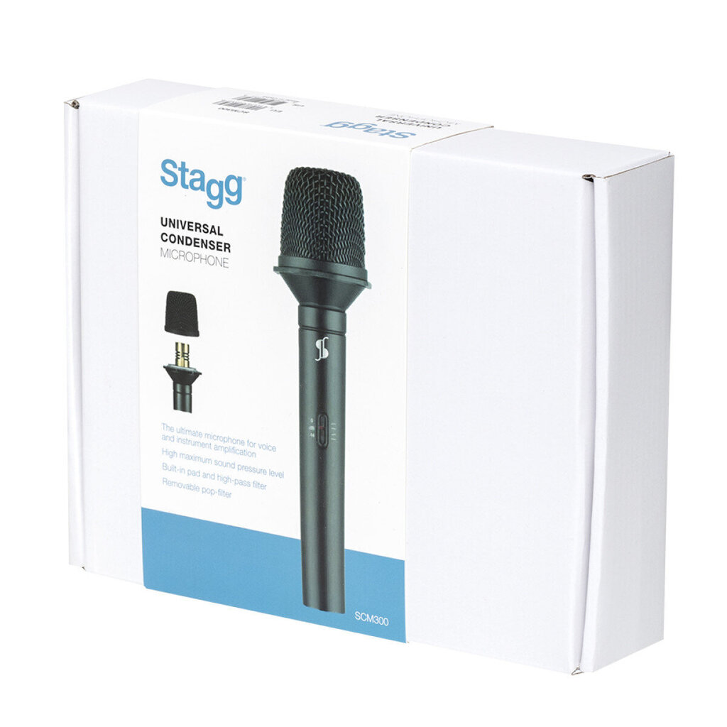 Stagg SCM300 Black hind ja info | Mikrofonid | kaup24.ee