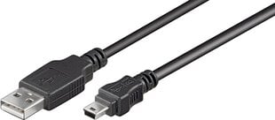 Goobay USB 2.0 - miniUSB ( 50767) цена и информация | Адаптер Aten Video Splitter 2 port 450MHz | kaup24.ee
