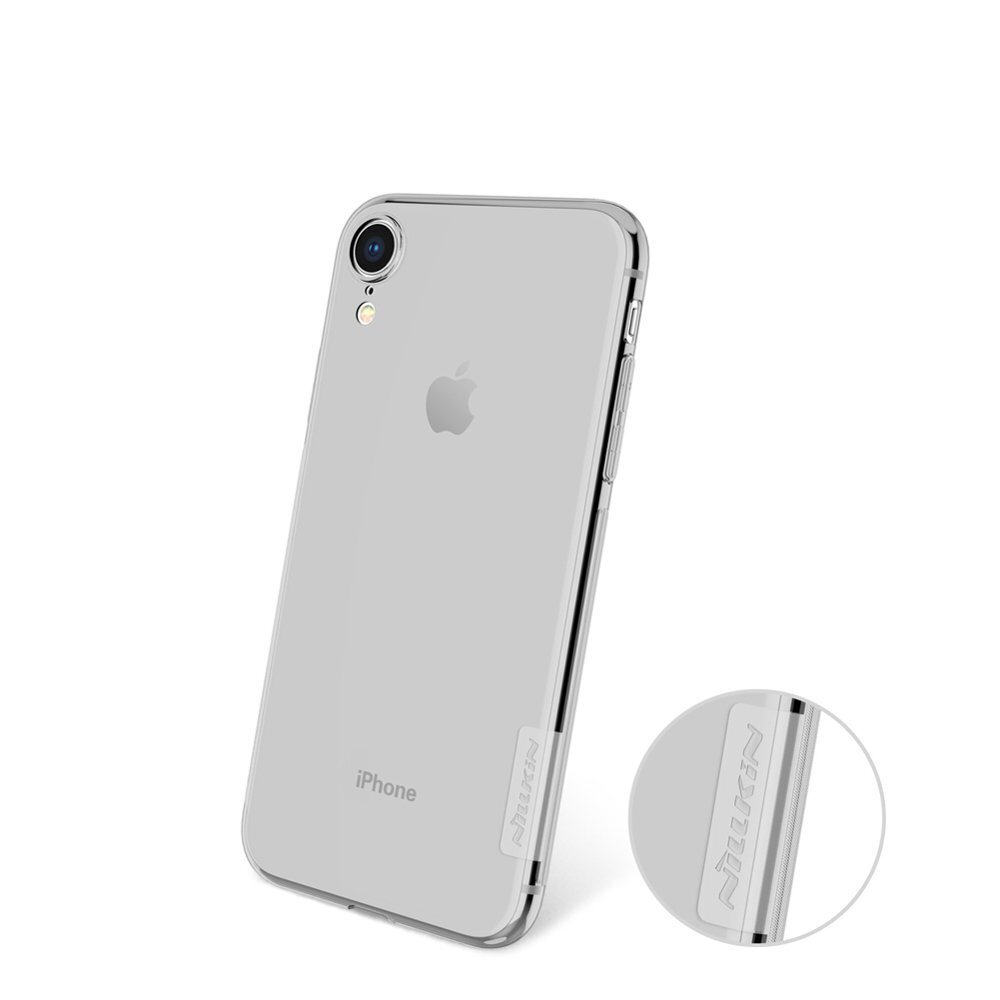 Telefoniümbris Nillkin Nature TPU Case Gel Ultra Slim, telefonile iPhone XR, läbipaistev цена и информация | Telefoni kaaned, ümbrised | kaup24.ee