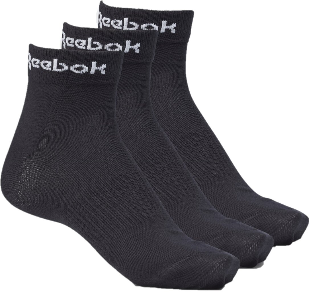 Sokid Reebok Act Core Ankle Sock Black цена и информация | Meeste sokid | kaup24.ee