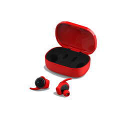 Täielikult juhtmevabad kõrvaklapid Forever 4Sport TWE-300, punane hind ja info | Käed-vabad seadmed | kaup24.ee