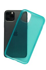 Kaitseümbris iPhone 11 Pro, roheline, läbipaistev silikoon hind ja info | Telefoni kaaned, ümbrised | kaup24.ee