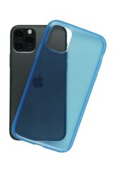 Чехол силиконовый для iPhone 11Pro, синий, прозрачный цена и информация | Чехлы для телефонов | kaup24.ee