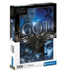 Головоломка Clementoni Game of Thrones (Игра престолов), 39589, 1000 д. цена и информация | Пазлы | kaup24.ee