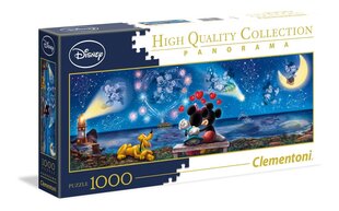 Pusle Clementoni High Quality Collection Panorama Mickey & Minnie (Miki&Minni), 39449, 1000-osaline hind ja info | Pusled | kaup24.ee