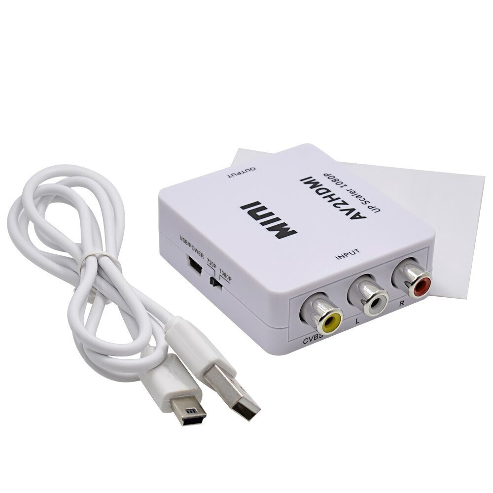 Hallo AV2HDMI, AV/HDMI hind ja info | Kaablid ja juhtmed | kaup24.ee