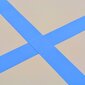 Täispuhutav treeningmatt pumbaga, sinine, 600x100x10 cm, pvc hind ja info | Joogamatid | kaup24.ee