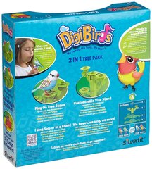 Interaktiivne linnukomplekt koos puuga DigiBirds 2 in 1 цена и информация | Игрушки для девочек | kaup24.ee