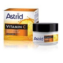 Öökreem Astrid Vitamin C 50 ml hind ja info | Näokreemid | kaup24.ee