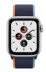 Nutikell Apple Watch SE (44mm) GPS + LTE : Silver/Deep Navy hind ja info | Nutikellad (smartwatch) | kaup24.ee