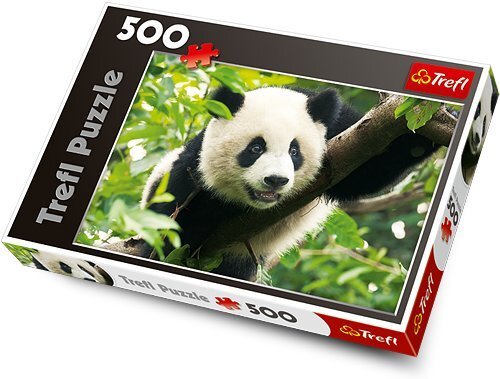 Pusle Panda Trefl, 500 detaili hind ja info | Pusled | kaup24.ee